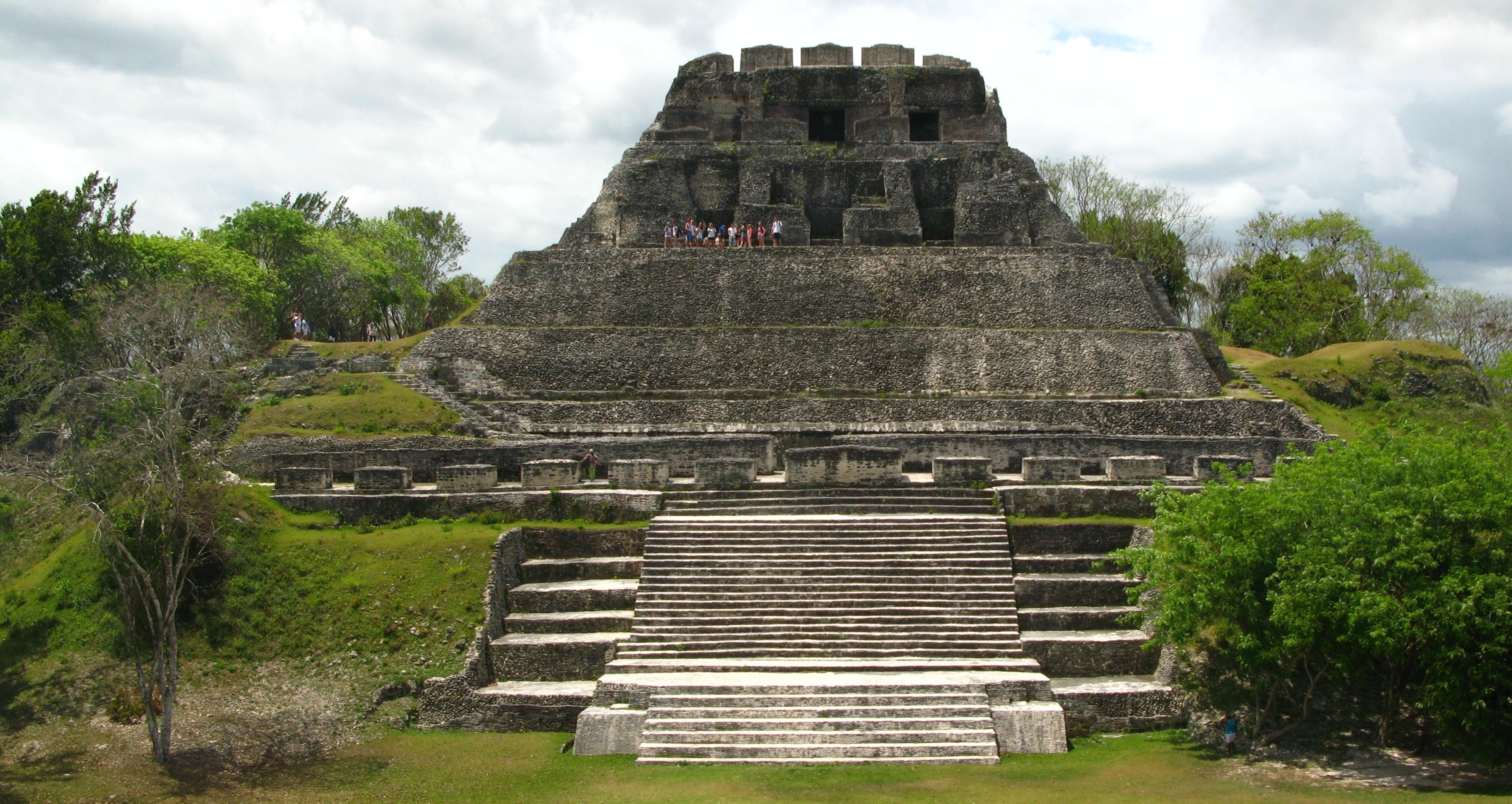 El Castillo, in the Maya city of Xunantunich, Belize
