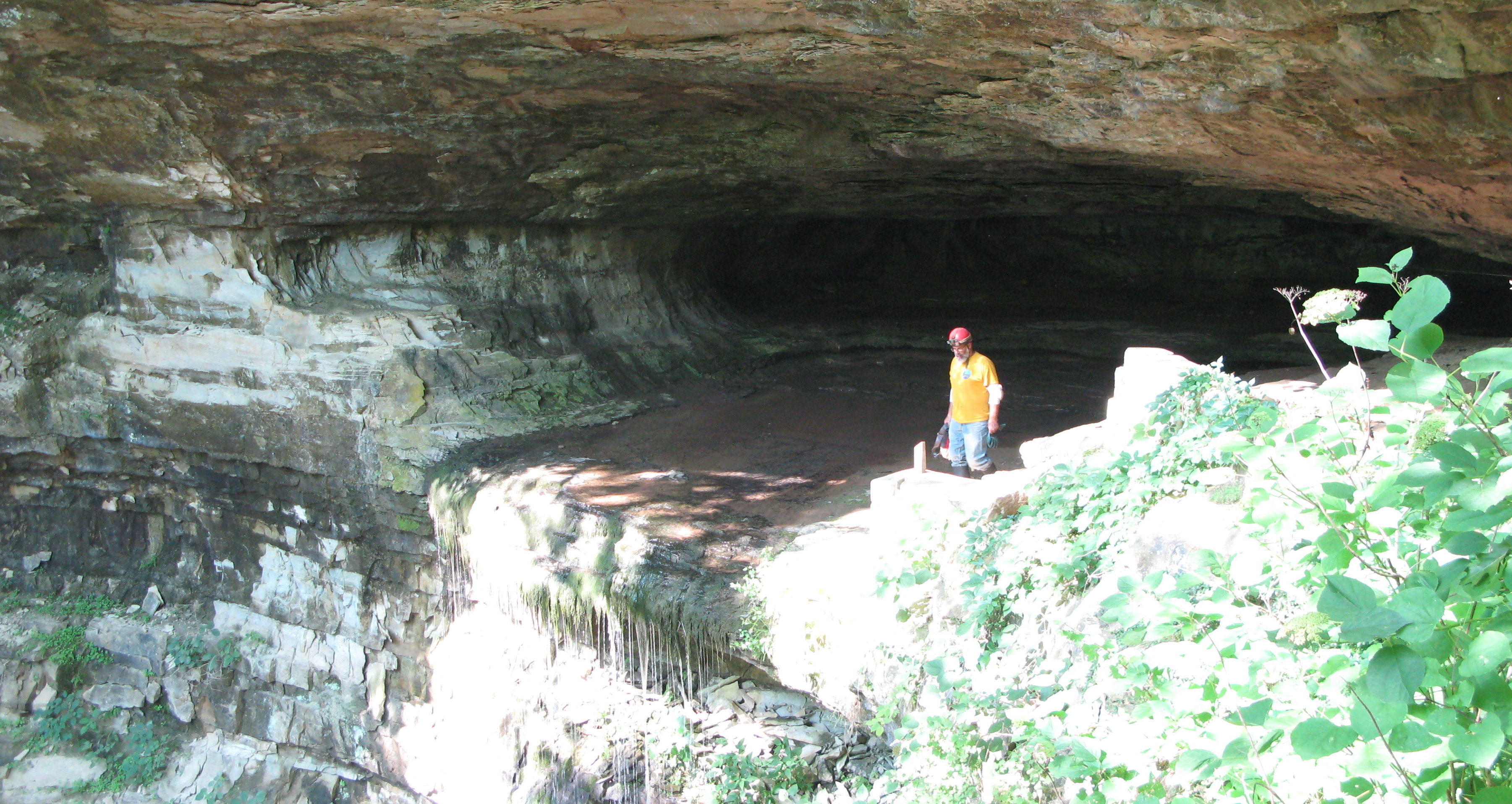 Porter Cave entrance, Indiana